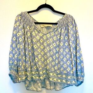 Jen’s Pirate Booty Lavender Blue Blouse